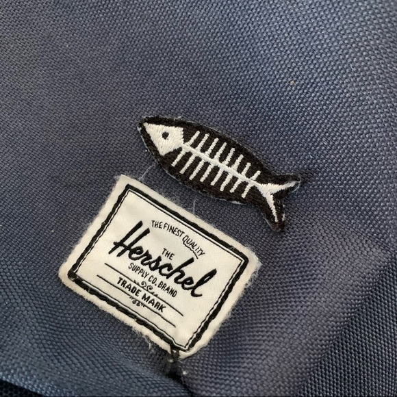 Herschel Backpack with a cute custom patch - Picture 2 of 3